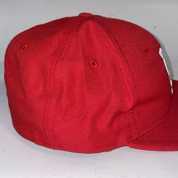 St Louis Cardinals B.B. Box Premium Fitted Hat 7 3/8 Red Cap Flat Bill MLB - Picture 7 of 13